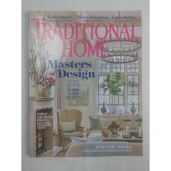 Traditional Home Magazine Lot Of 2 2015-2017 Masters Of Designs Decoration Color - Picture 2 of 4